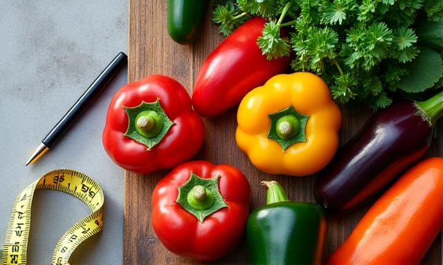 Frisches Gemüse und Obst für eine funktionelle Ernährung